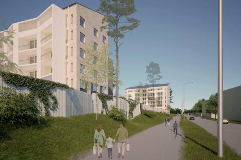 Peab bygger bostäder i finska Esbo