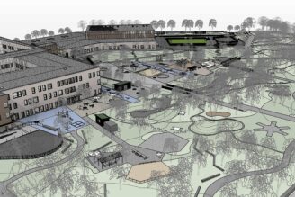 Flodéns bygger Vallåsskolan åt Halmstads kommun