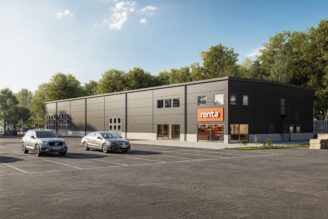 Ankarhagen bygger hall åt Renta i Eskilstuna