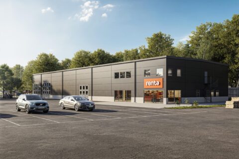 Ankarhagen bygger hall åt Renta i Eskilstuna