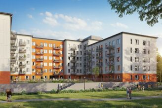 Veidekke tar över stora konkursbygget