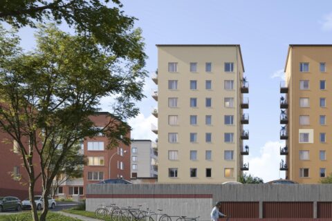 Svenska Bostäder bygger 92 nya lägenheter i Rinkeby
