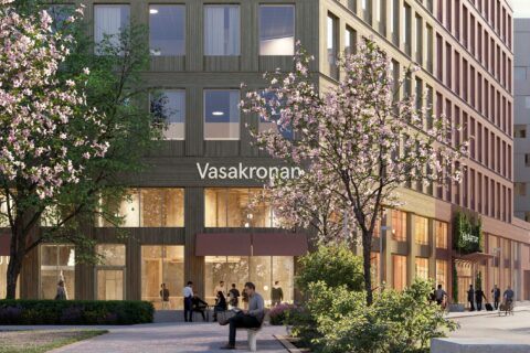Vasakronan hyr ut 10 600 kvadratmeter i Uppsala och startar projekt