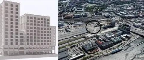 Här kan det byggas över 400 lägenheter mitt i centrum