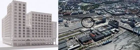 Här kan det byggas över 400 lägenheter mitt i centrum