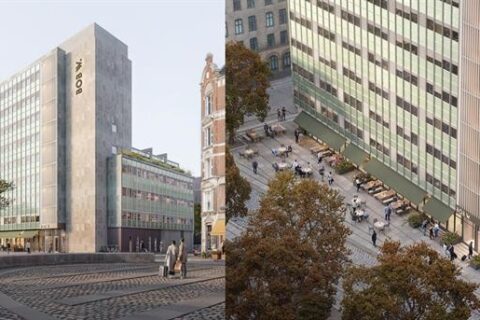 Banbrytande konvertering från kontor till hotell markerar Slättös tillväxt i Danmark