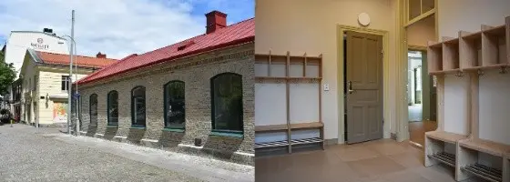 1850-talshus i centrala Göteborg blir skola