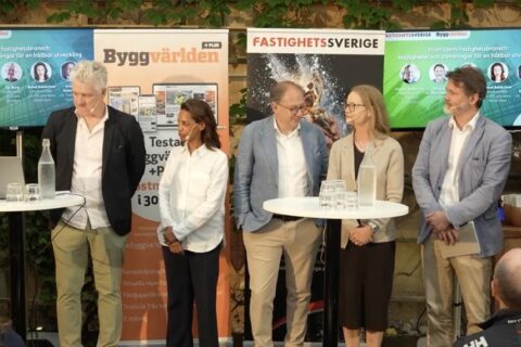 Almedalen 2025: Panelsamtal om framtidens fastighetsbransch – se filmen här