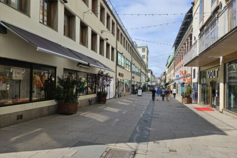 Uppstickaren tar butiken till populära handelsstråket