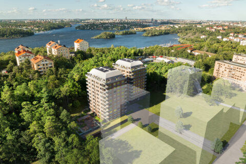 Bonava startar produktion av 120 bostäder i Stockholm
