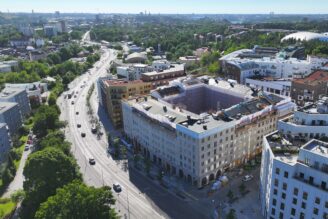 Wallenstam säljer Nacka Grace till Folksamgruppen