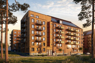 Hines köper fem bostadsfastigheter i Haninge