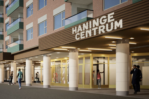 Cavendo och Niam hyr ut 2 200 kvadratmeter i Haninge centrum