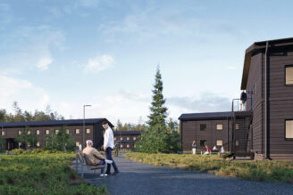 Sveriges största personalboende byggs i Luleå