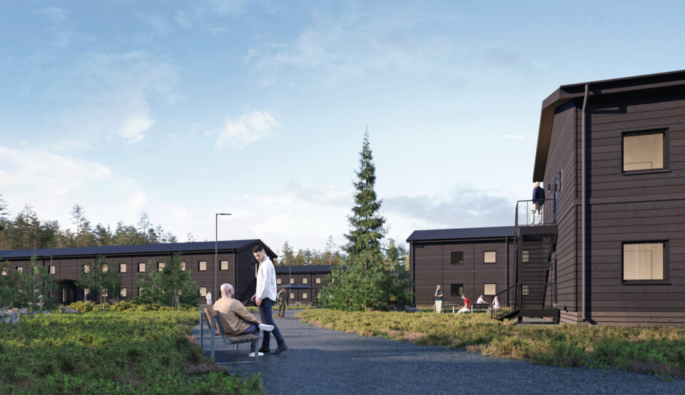 Sveriges största personalboende byggs i Luleå