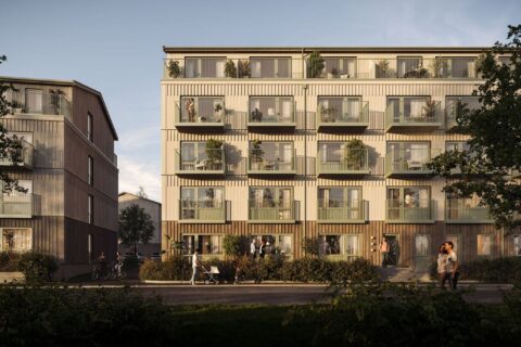 Barings köper bostadsprojekt utanför Stockholm