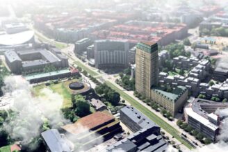 Bakslag för nytt 27-våningshus i centrala Göteborg