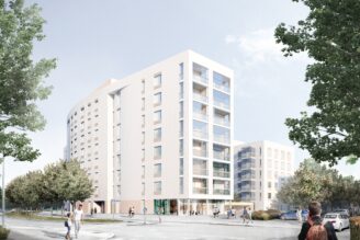 … Och bygger hyreslägenheter i Helsingfors för cirka 350 miljoner kronor
