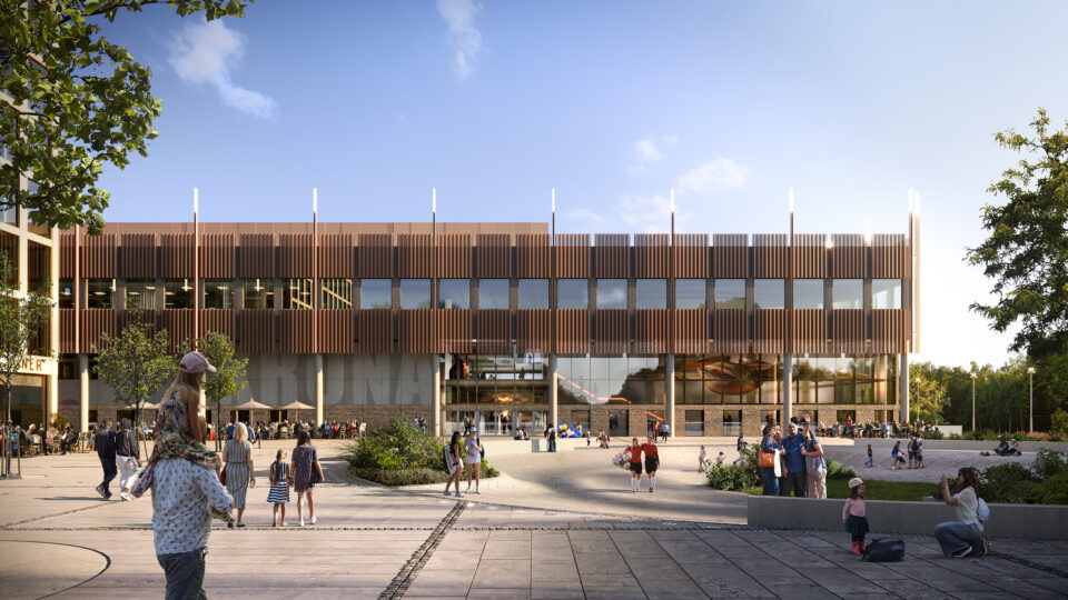 Skanska bygger multiarena i Kungsbacka