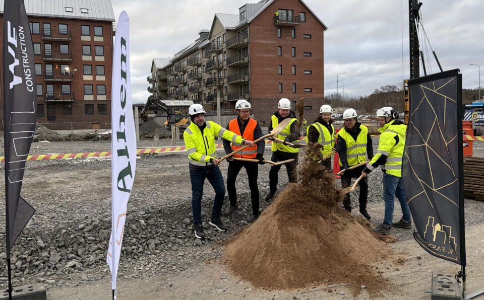 K-Fastigheter och Alhem Fastigheter byggstartar i Göteborg