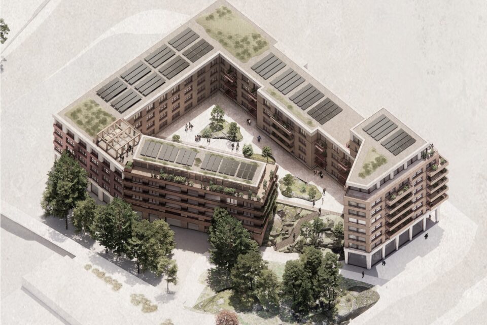 Sveafastigheter kan få byggrätt för 260 lägenheter i Nacka