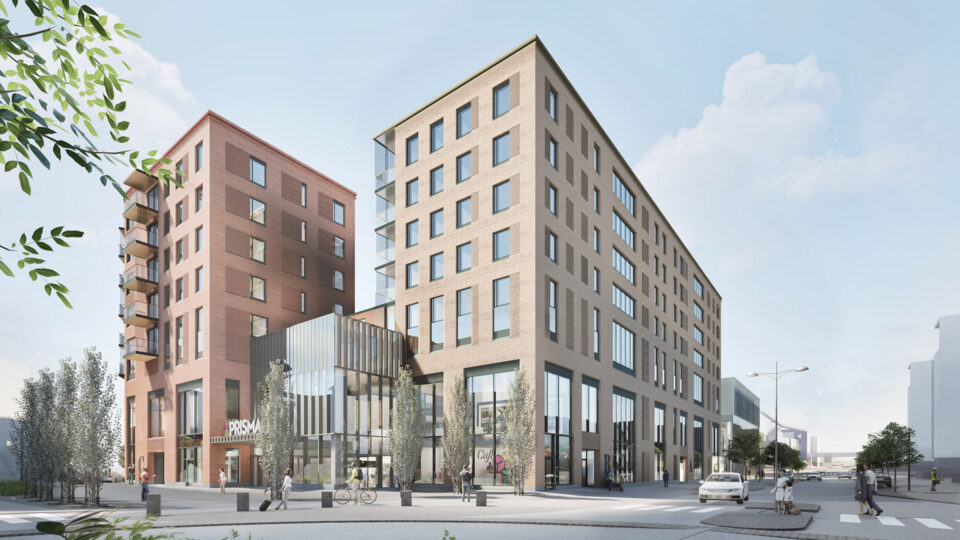 Skanska bygger i Esbo