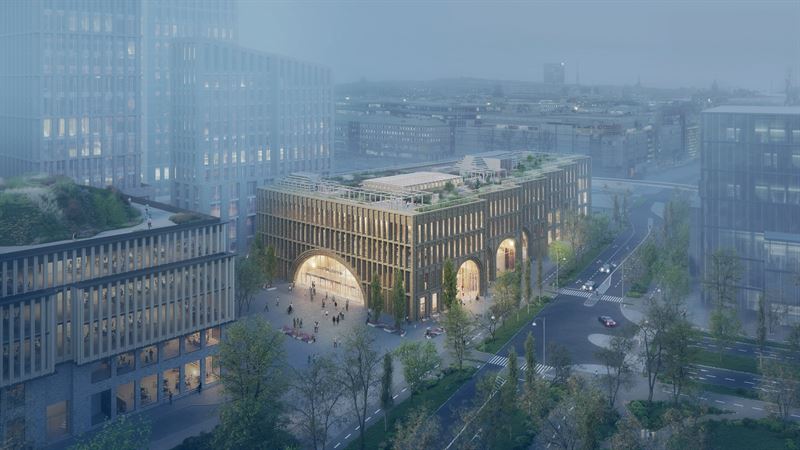 Första kontorshyresgästen i Göteborg Grand Central klar