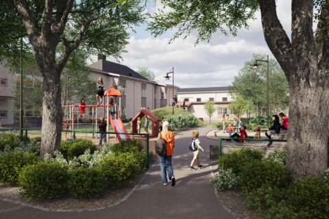 MVB utvecklar Hällsboskolan i Umeå