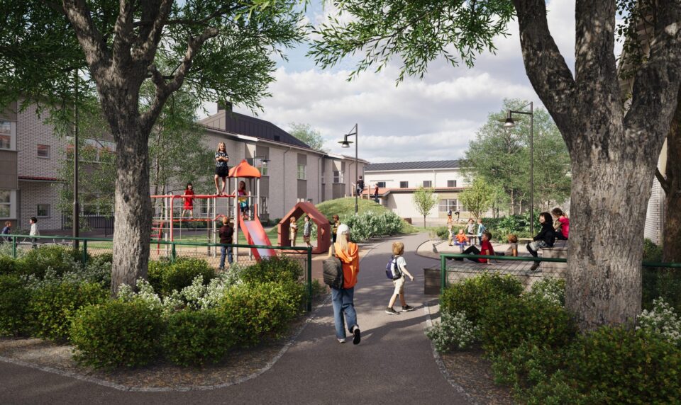 MVB utvecklar Hällsboskolan i Umeå