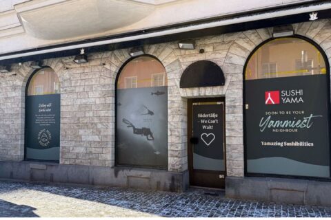 Ny sushirestaurang i centrala Södertälje