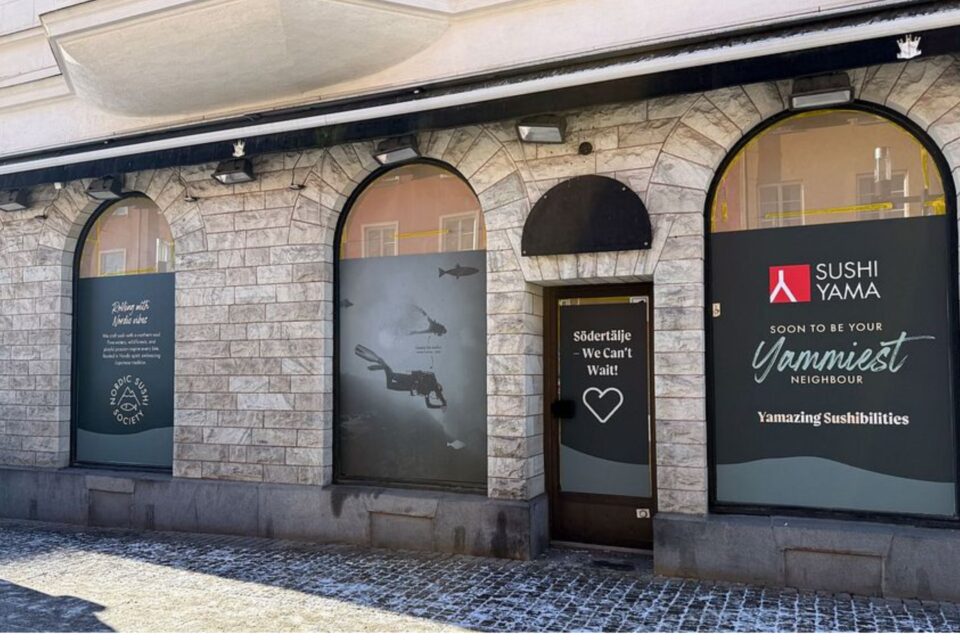 Ny sushirestaurang i centrala Södertälje