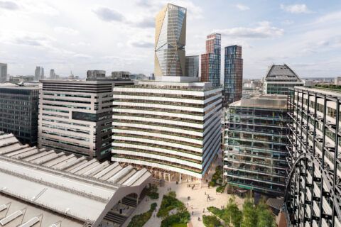 Skanska bygger stor kommersiell byggnad i London