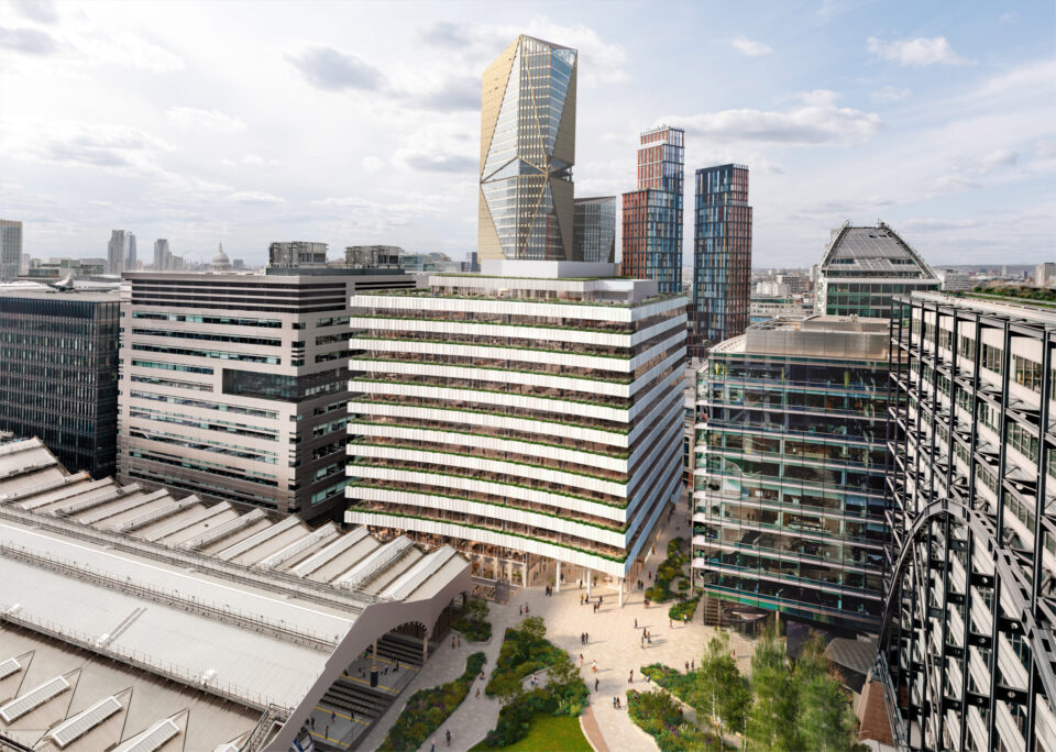 Skanska bygger stor kommersiell byggnad i London