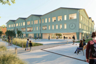 Byggpartner bygger skola i Nora kommun