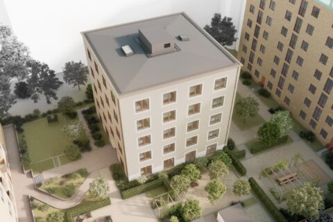 Probitas och MVB bygger nya hyresrätter på innergård i Stockholm