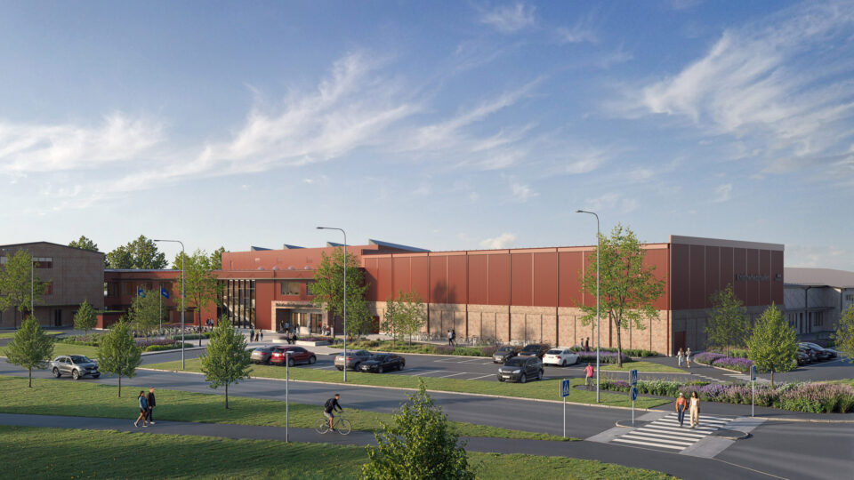 Skanska bygger gymnasium i Halmstad