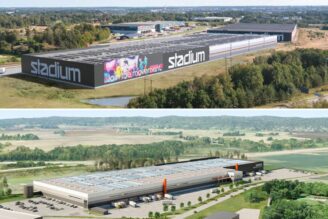 Slättö bygger stor logistikanläggning för Stadium i Norrköping