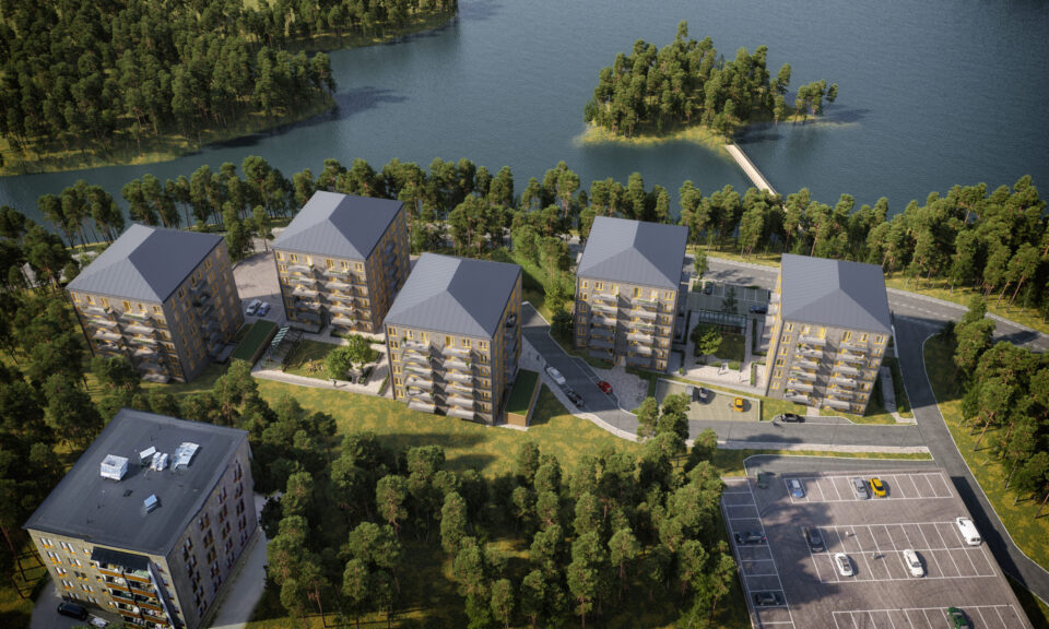 Storsala planerar cirka 200 nya bostäder i Nacka