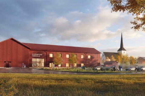 Peab bygger ny förskola och moderniserar befintlig skola i Romfartuna