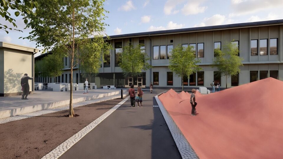 Arcona och Huddinge Samhällsfastigheter tecknar avtal för skolbygge