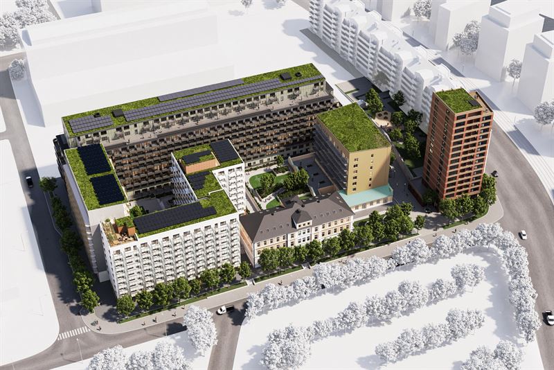 Byggstart av 357 lägenheter i Bromma