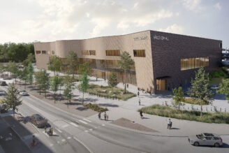 Peab bygger simhall i Växjö…