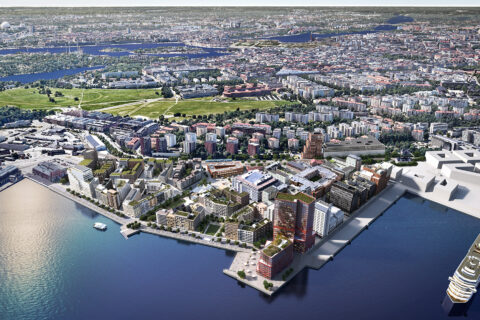 Bonnier Fastigheter tillträder kvarteret Glasgow 1 i Stockholms Hamnkvarter