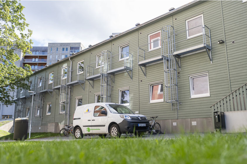 Signalisten planerar upp till 120 nya hyresrätter i centrala Solna