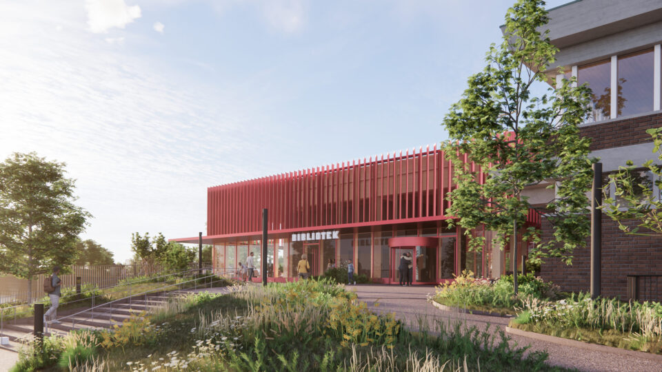 Peab bygger om stadsbiblioteket i Helsingborg