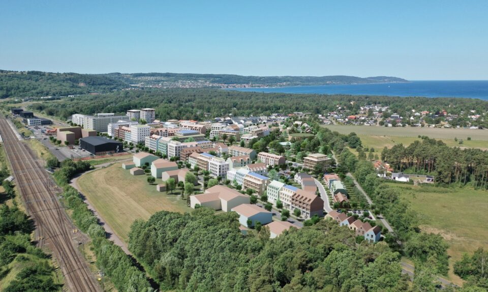 800 nya bostäder vid Båstads station