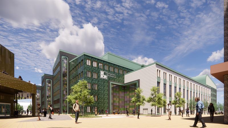Skanska bygger nytt högskolecampus i Kristianstad för cirka en miljard
