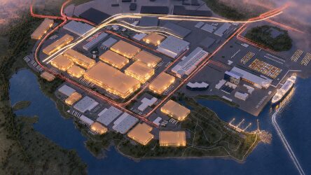 Platzer lanserar Arendal 5.0: utvecklar 200 000 kvadratmeter för industri och logistik vid Göteborgs Hamn 