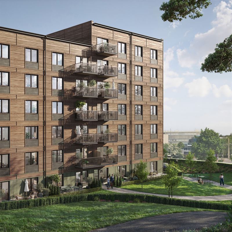 Besqabs bostadsprojekt Hertha är färdigställt och slutsålt