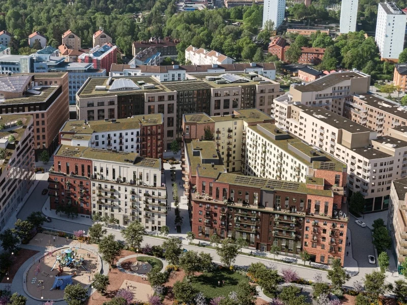 Fabege byggstartar ytterligare 132 bostäder i Haga Norra